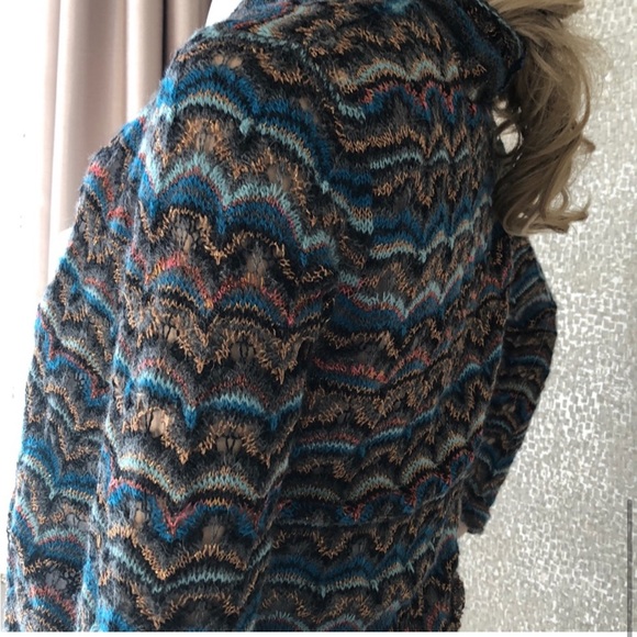 Calypso St. Barth Alpaca Thin Open Cardigan Sweater S - Picture 11 of 14